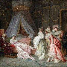 Схема вышивки «В будуаре..»