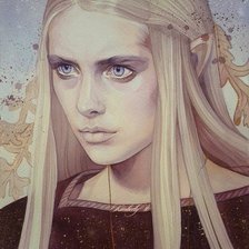 Схема вышивки «Эльфка»