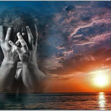 Схема вышивки «боль»