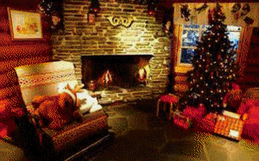 Камин - предпросмотр