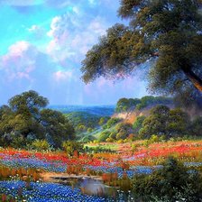 Схема вышивки «Лето»