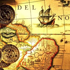 старинная карта