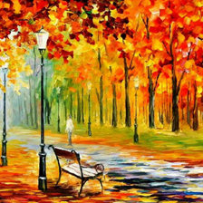 Схема вышивки «осень»