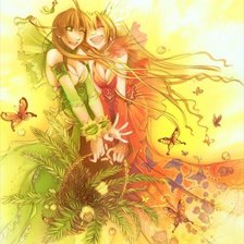 Схема вышивки «Anime»