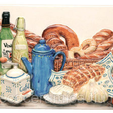 Схема вышивки «натюрморт хлеб»