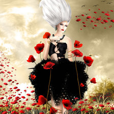 Схема вышивки «маковка»