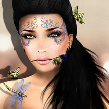 Схема вышивки «красавица»