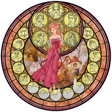 Схема вышивки «принцесса»