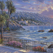 Схема вышивки «На берегу»