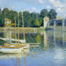 Схема вышивки «Клод Моне»