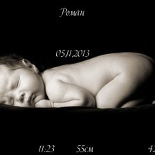 Схема вышивки «метрики»