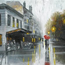 Схема вышивки «Город»