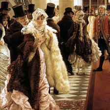 Схема вышивки «вечер»