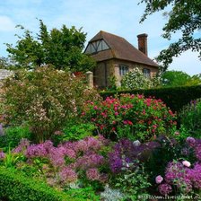 Схема вышивки «старая англия»