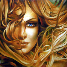 Схема вышивки «женская красота»