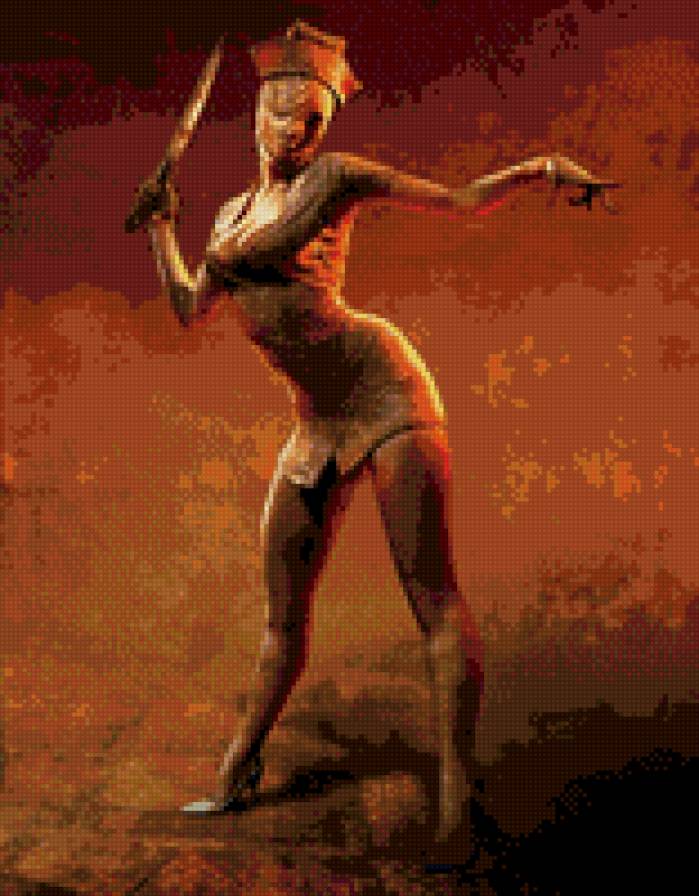 медсестра из игры Silent Hill - фильм, игра, ужасы - предпросмотр