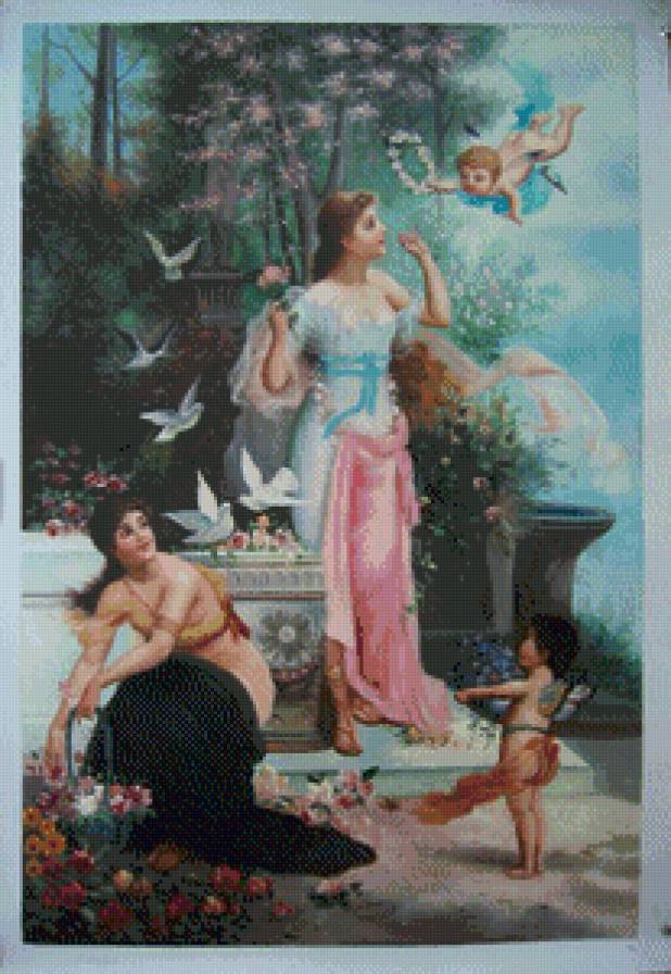 прогулка - картина - предпросмотр