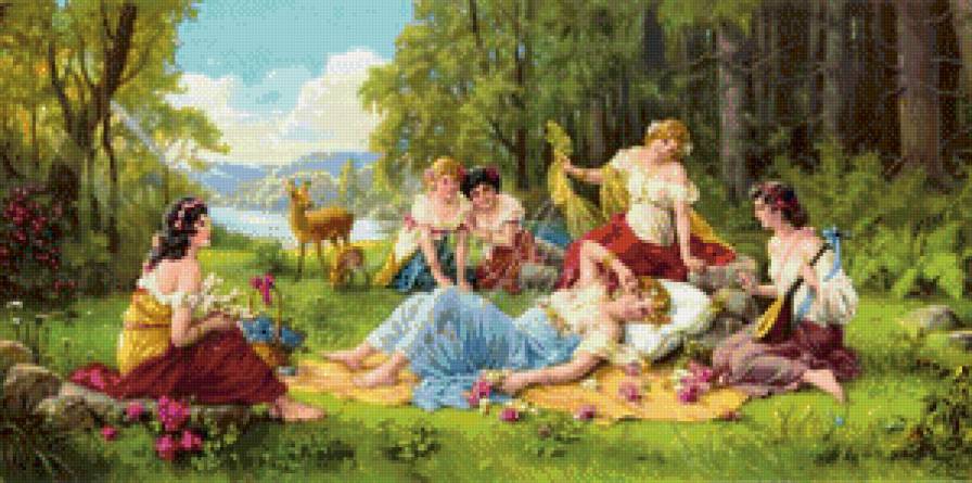 отдых - картина - предпросмотр