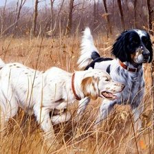 Схема вышивки «собаки»