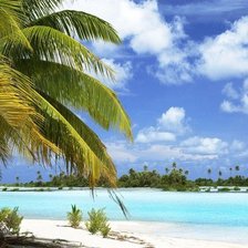 Схема вышивки «море пляж»