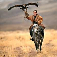 Схема вышивки «соколиная охота»