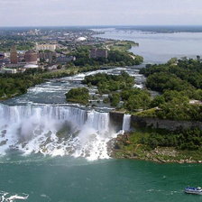 водопад вода