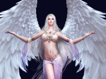 Схема вышивки «ангел»