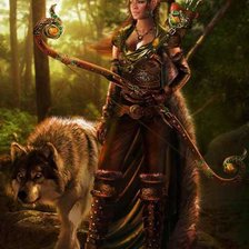 Схема вышивки «эльфы»