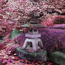 Схема вышивки «сад»