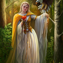 Схема вышивки «эльфы»