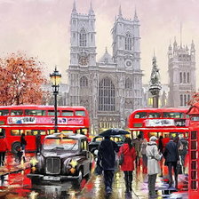 Схема вышивки «londra»