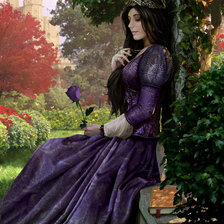 Схема вышивки «Принцесса»