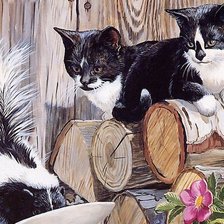 Схема вышивки «незванный глсть»