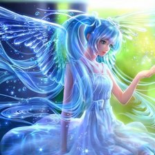 Схема вышивки «фея»