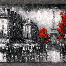 Схема вышивки «Париж 3»