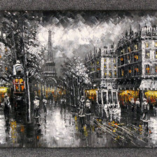 Схема вышивки «Париж 4»