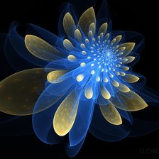 Схема вышивки «цветок»