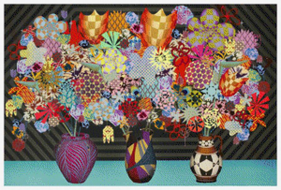 tres jarrones - предпросмотр