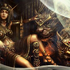 Схема вышивки «мифы»