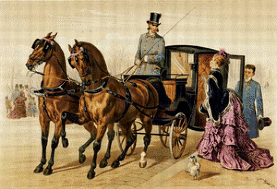 кучер - люди жывотные - предпросмотр