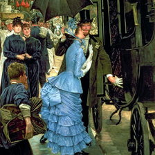 Схема вышивки «леди»