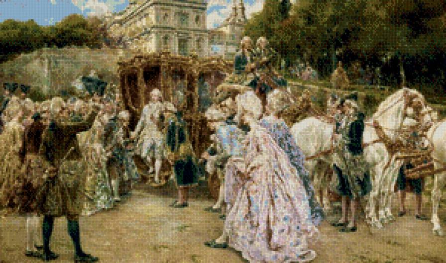 встреча монарха - люди - предпросмотр