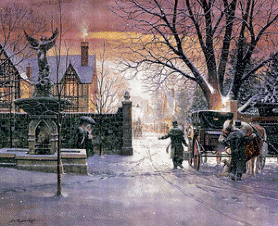 рождество - люди - предпросмотр