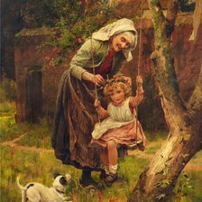 Схема вышивки «бабушка»