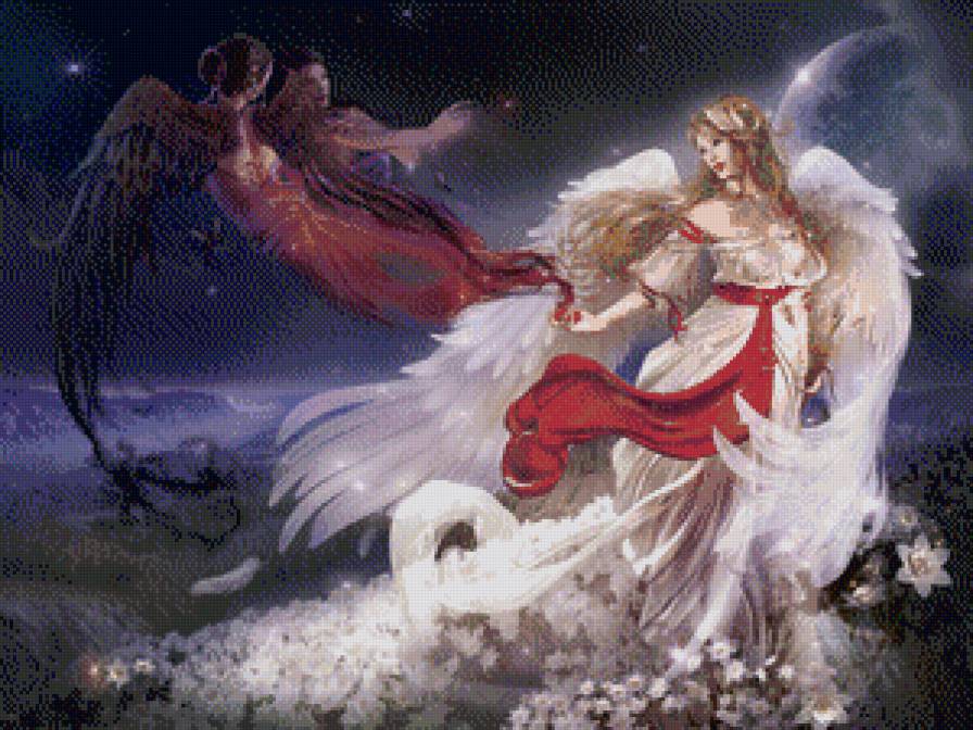 ангел - люди - предпросмотр