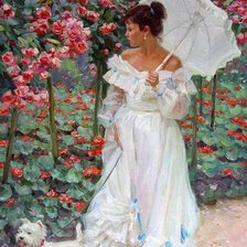 Схема вышивки «чудесен день»