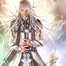 Схема вышивки «он»