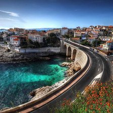 Схема вышивки «город»