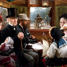 Схема вышивки «люди»