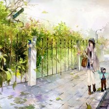 Схема вышивки «Anime»